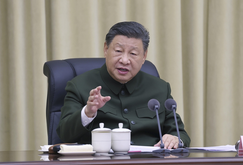 習近平視察信息支援部隊：努力建設一支強大的現代化信息支援部隊 推動我軍網絡信息體系建設跨越發展